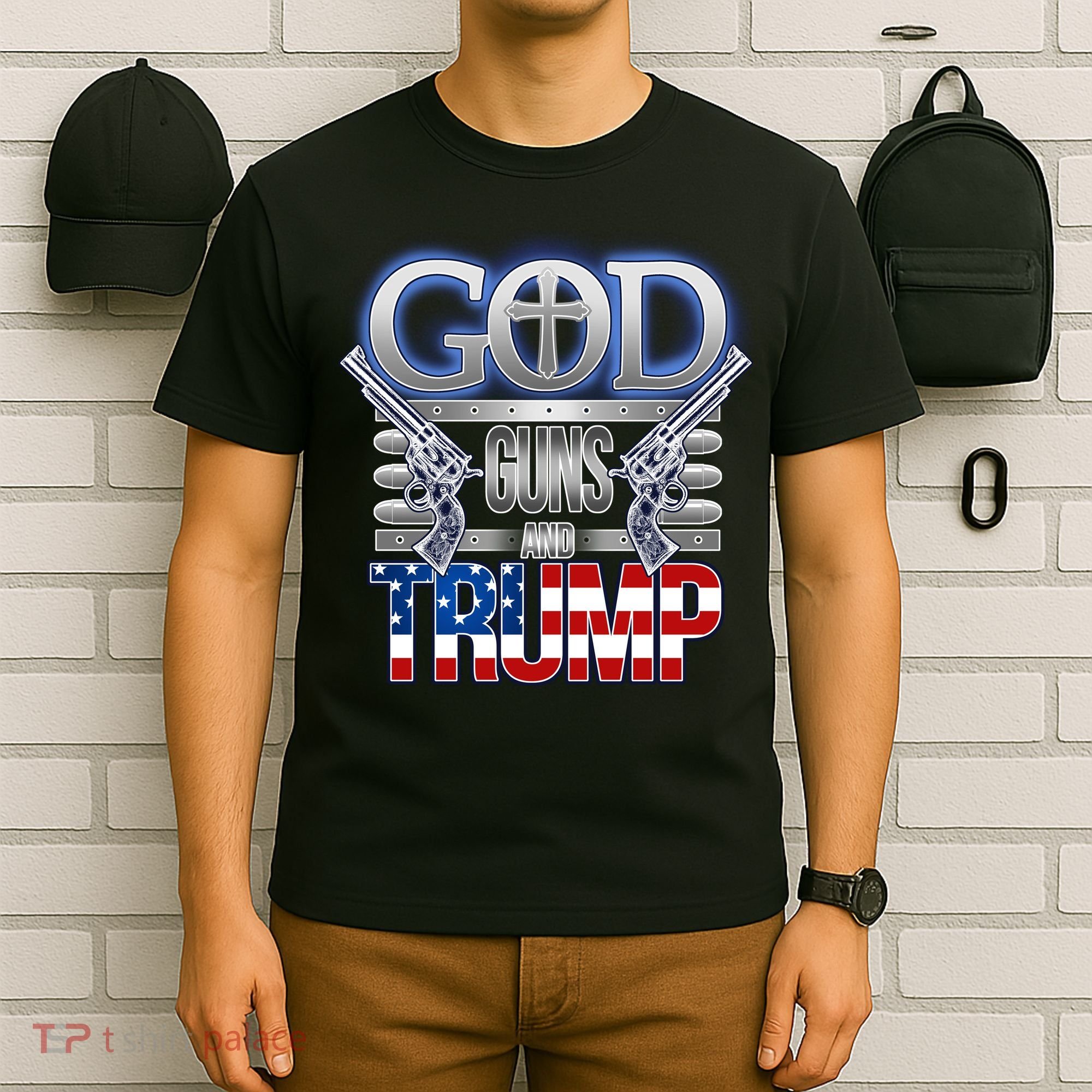 God Guns And Donald Trump T-Shirt