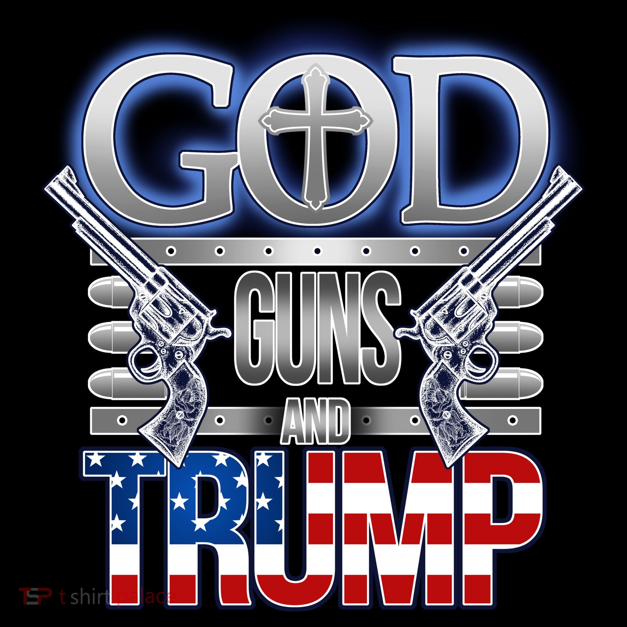 God Guns And Donald Trump T-Shirt