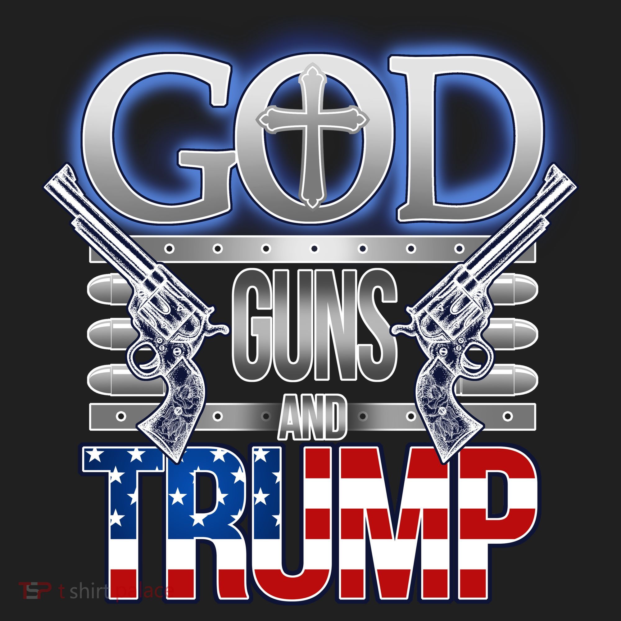 God Guns And Donald Trump Beanie