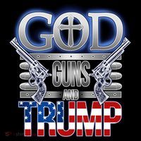 God Guns And Donald Trump Women's Hoodie thumb 2