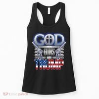 God Guns And Donald Trump Women's Tank Top thumb 0