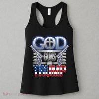 God Guns And Donald Trump Women's Tank Top thumb 3
