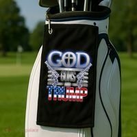 God Guns And Donald Trump Golf Towel thumb 2