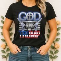 God Guns And Donald Trump Women's T-Shirt thumb 2
