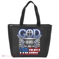 God Guns And Donald Trump Tote Bag thumb 0