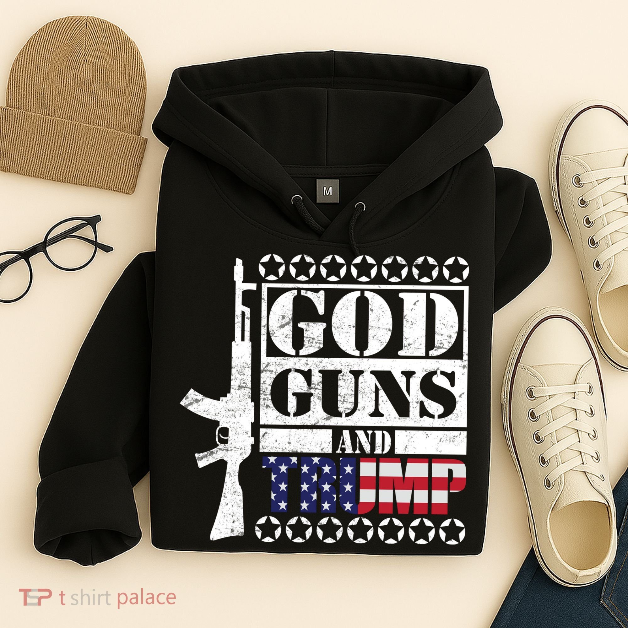 God Guns Trump Hoodie
