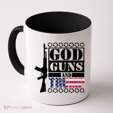God Guns Trump Coffee Mug