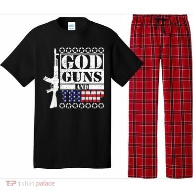 God Guns Trump Pajama Set