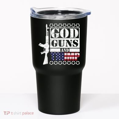 God Guns Trump Tumbler