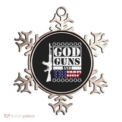 God Guns Trump Ornament