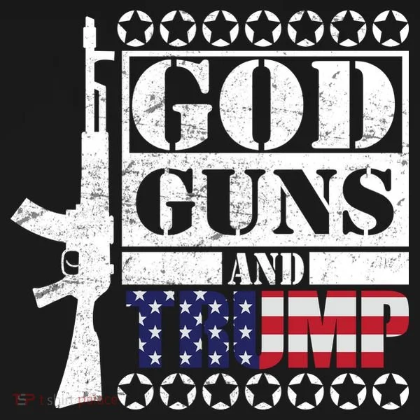 God Guns Trump Toddler Hoodie