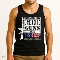 God Guns Trump Tank Top thumb 3