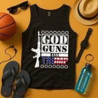 God Guns Trump Tank Top thumb 4