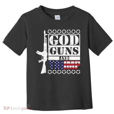 God Guns Trump Toddler T-Shirt