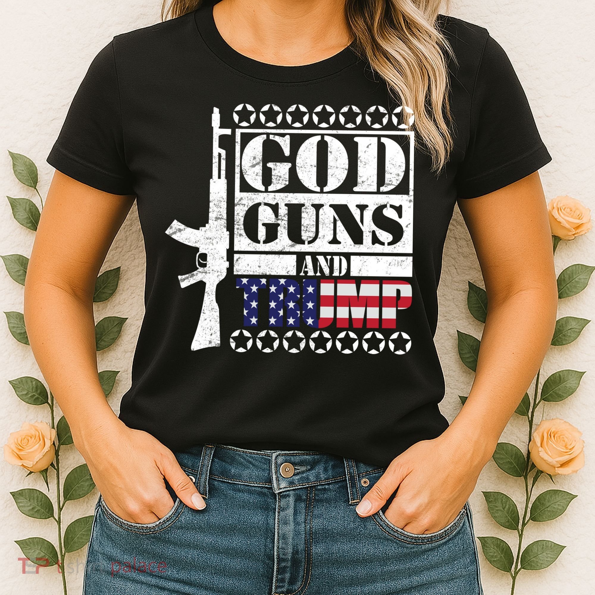 God Guns Trump Women's T-Shirt