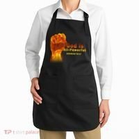 God is All-Powerful Apron thumb 2