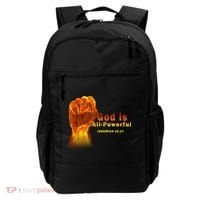 God is All-Powerful Backpack thumb 0