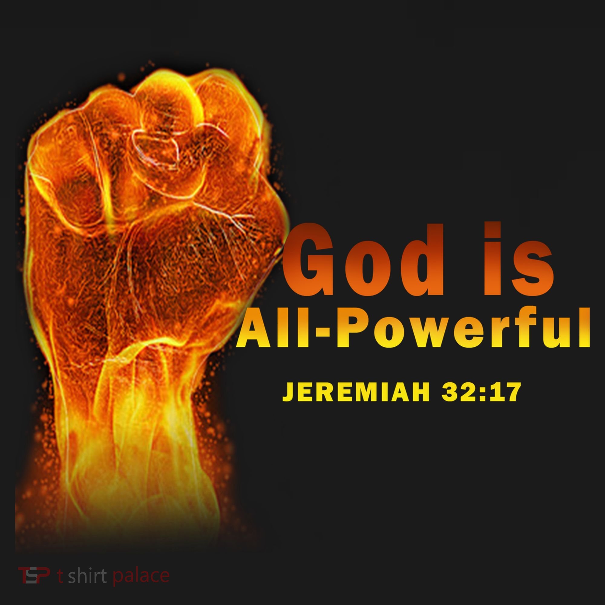 God is All-Powerful Button