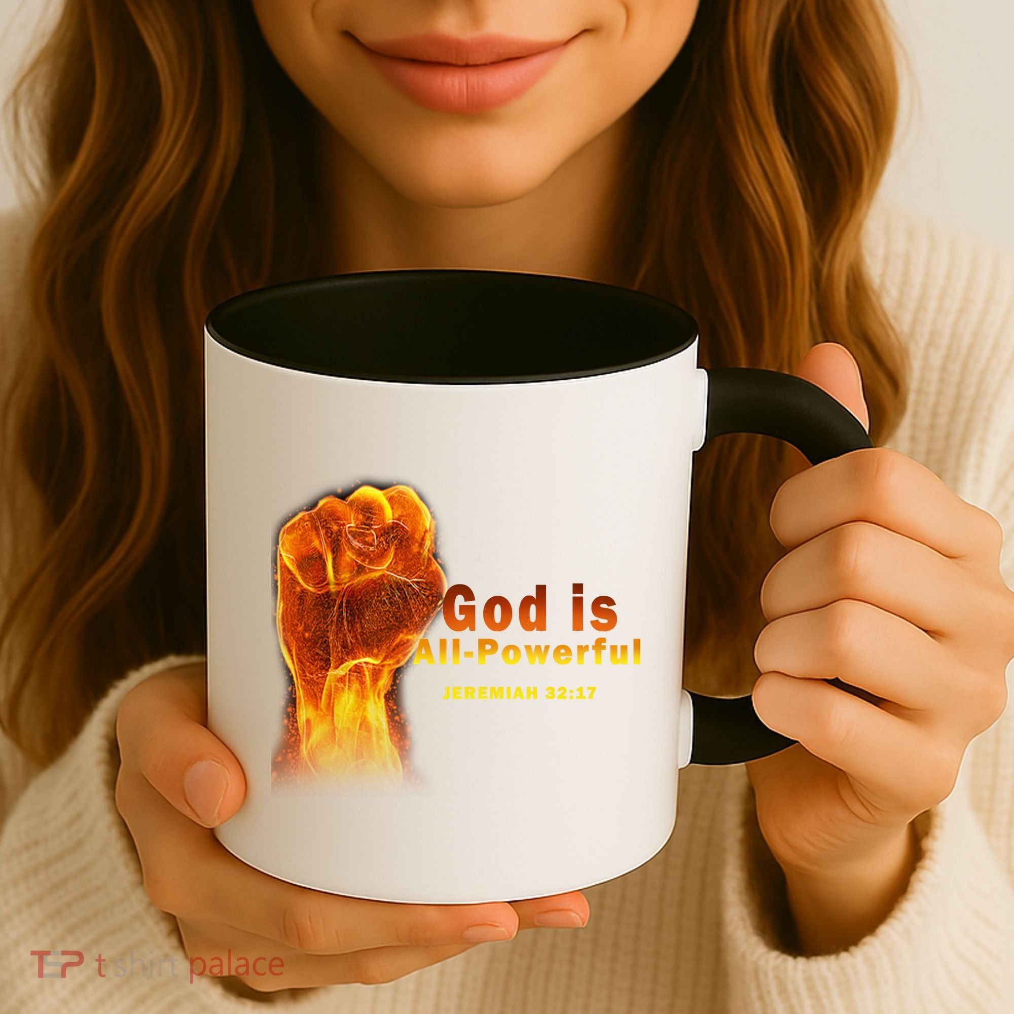 God is All-Powerful Coffee Mug