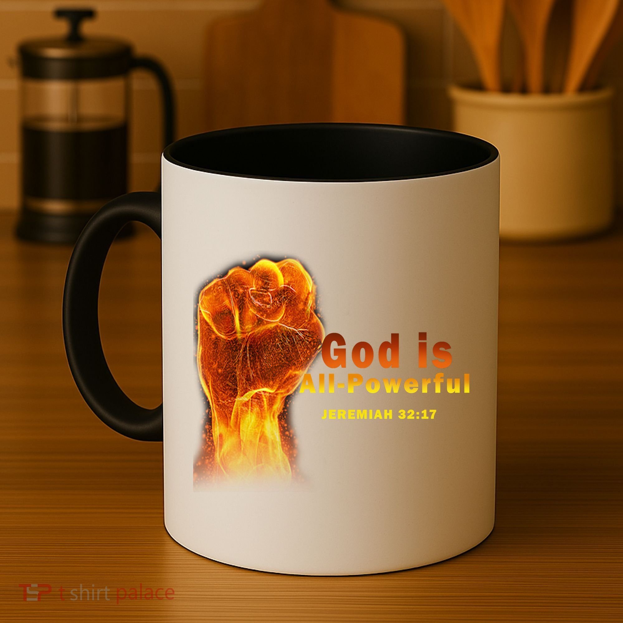 God is All-Powerful Coffee Mug