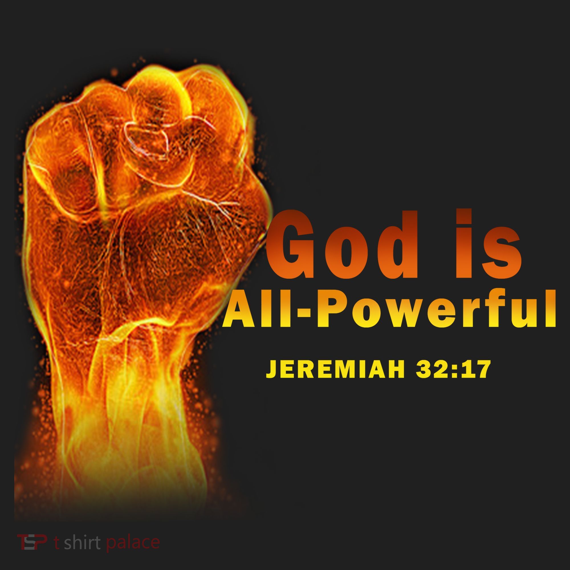 God is All-Powerful Tumbler