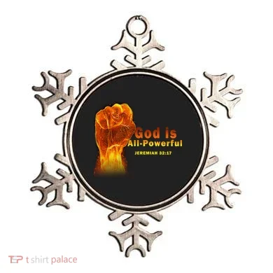 God is All-Powerful Ornament