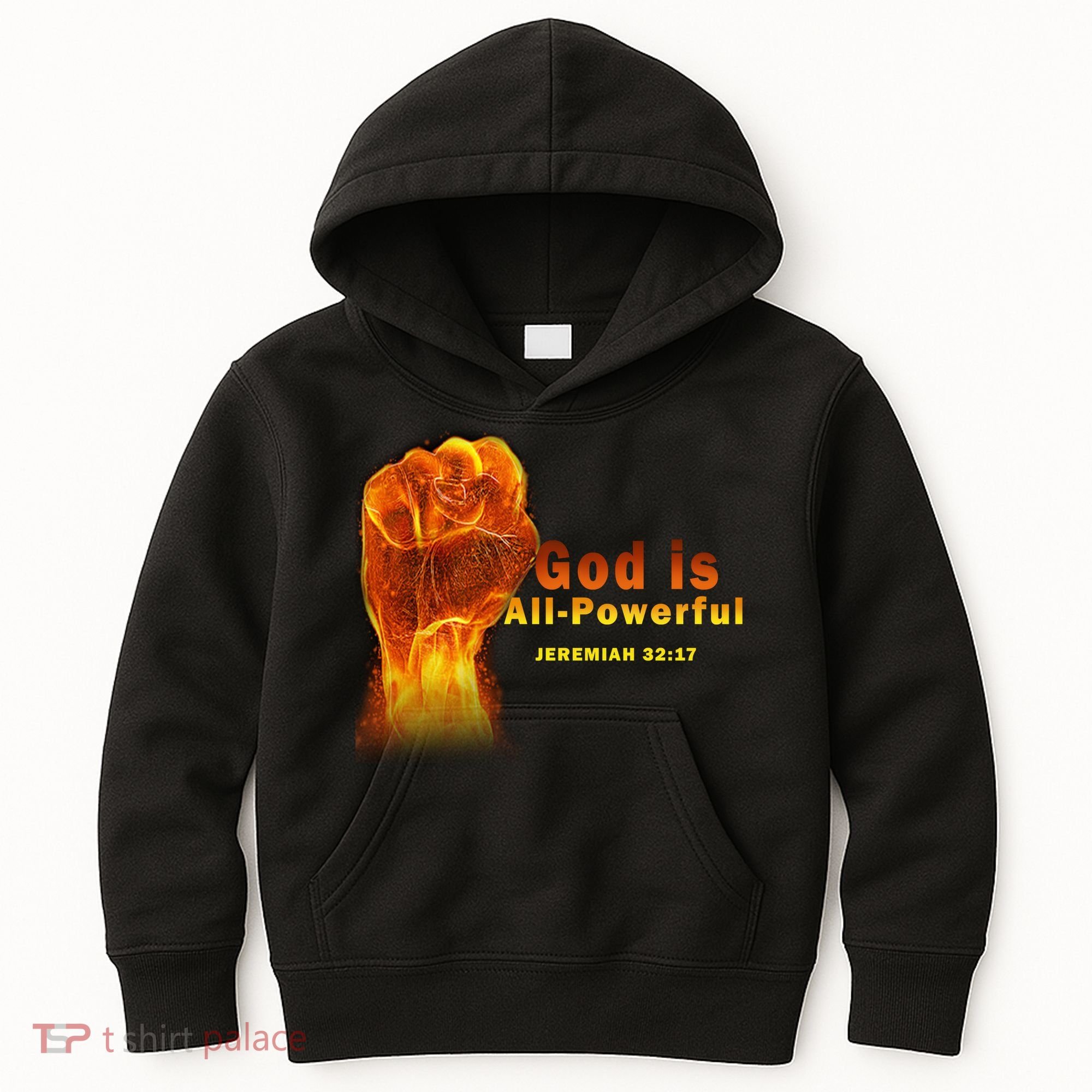 God is All-Powerful Kids Hoodie