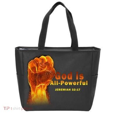 God is All-Powerful Tote Bag