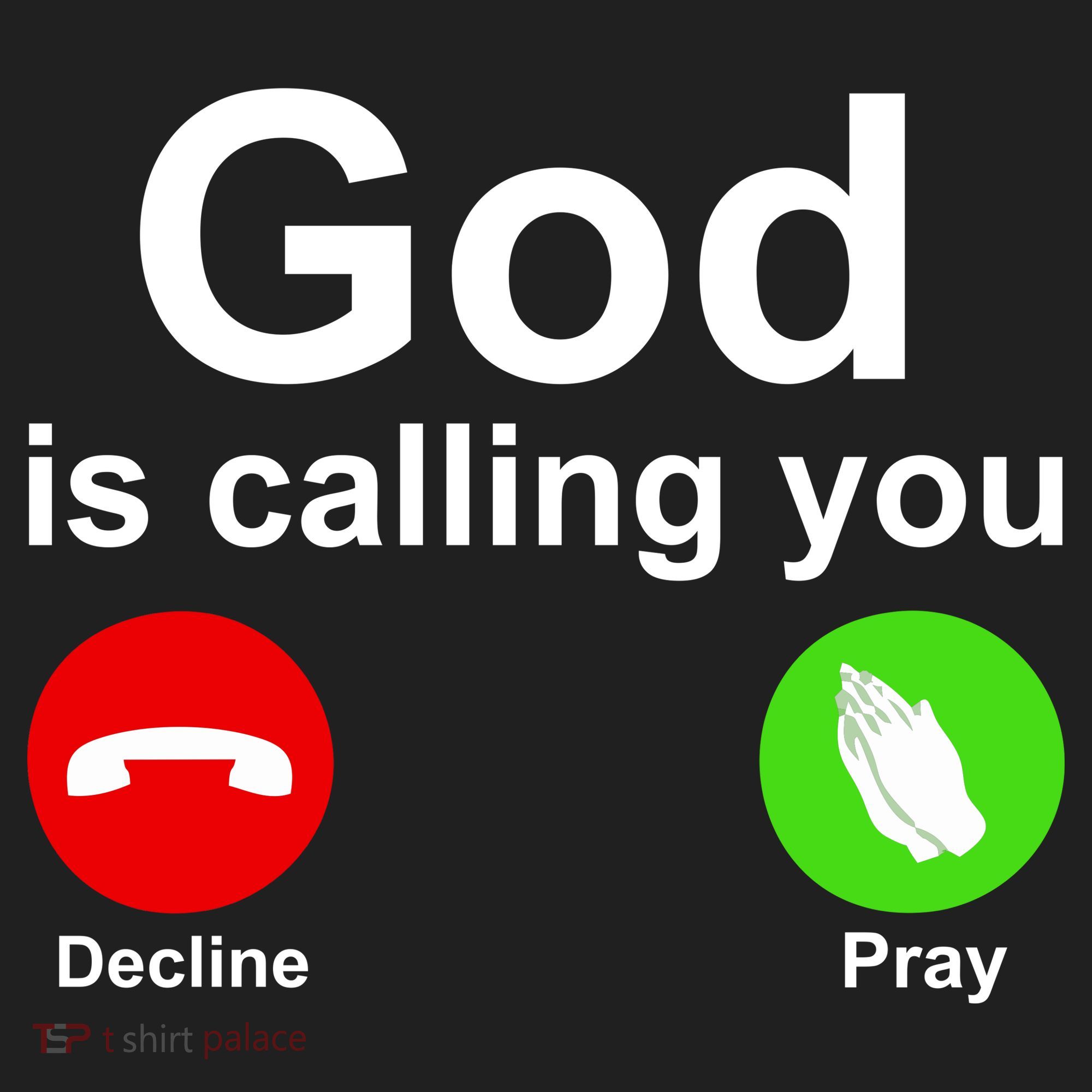 God Is Calling Decline or Pray Women's Sweatshirt