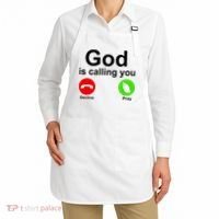God Is Calling Decline or Pray Apron thumb 2