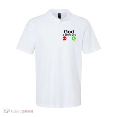 God Is Calling Decline or Pray Polo