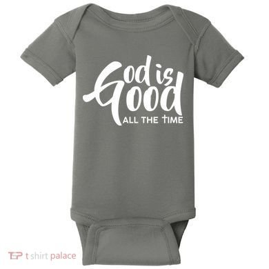 God is Good All the Time Baby Bodysuit