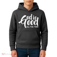 God is Good All the Time Kids Hoodie thumb 4