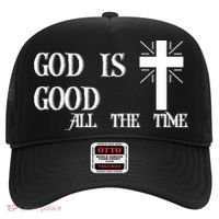 God Is Good All The Time With Cross Hat thumb 0