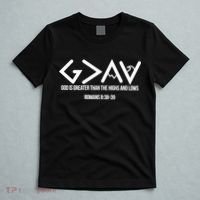 God Is Greater Romans 3:38 T-Shirt thumb 5