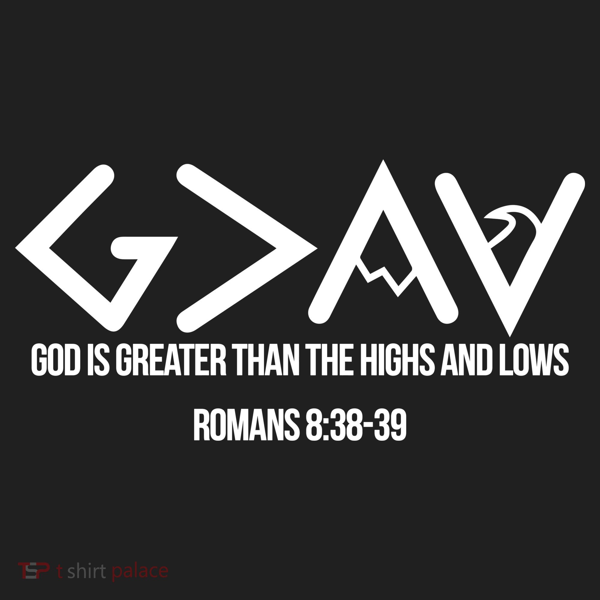 God Is Greater Romans 3:38 Beanie
