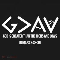 God Is Greater Romans 3:38 Toddler Long Sleeve Shirt thumb 2