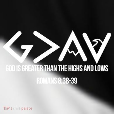 God Is Greater Romans 3:38 Toddler Fine Jersey T-Shirt