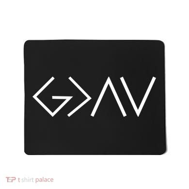 God is Greater Than Our Highs And Lows Mousepad