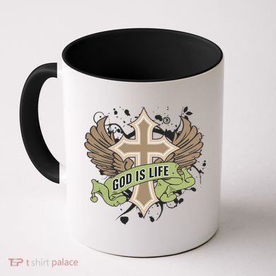 God is Life Coffee Mug