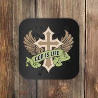 God is Life Coaster thumb 0