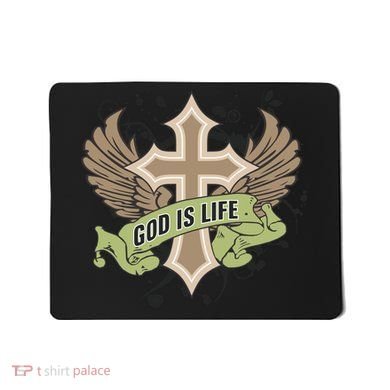 God is Life Mousepad