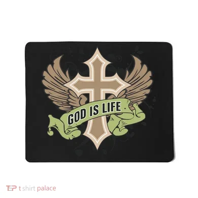 God is Life Mousepad