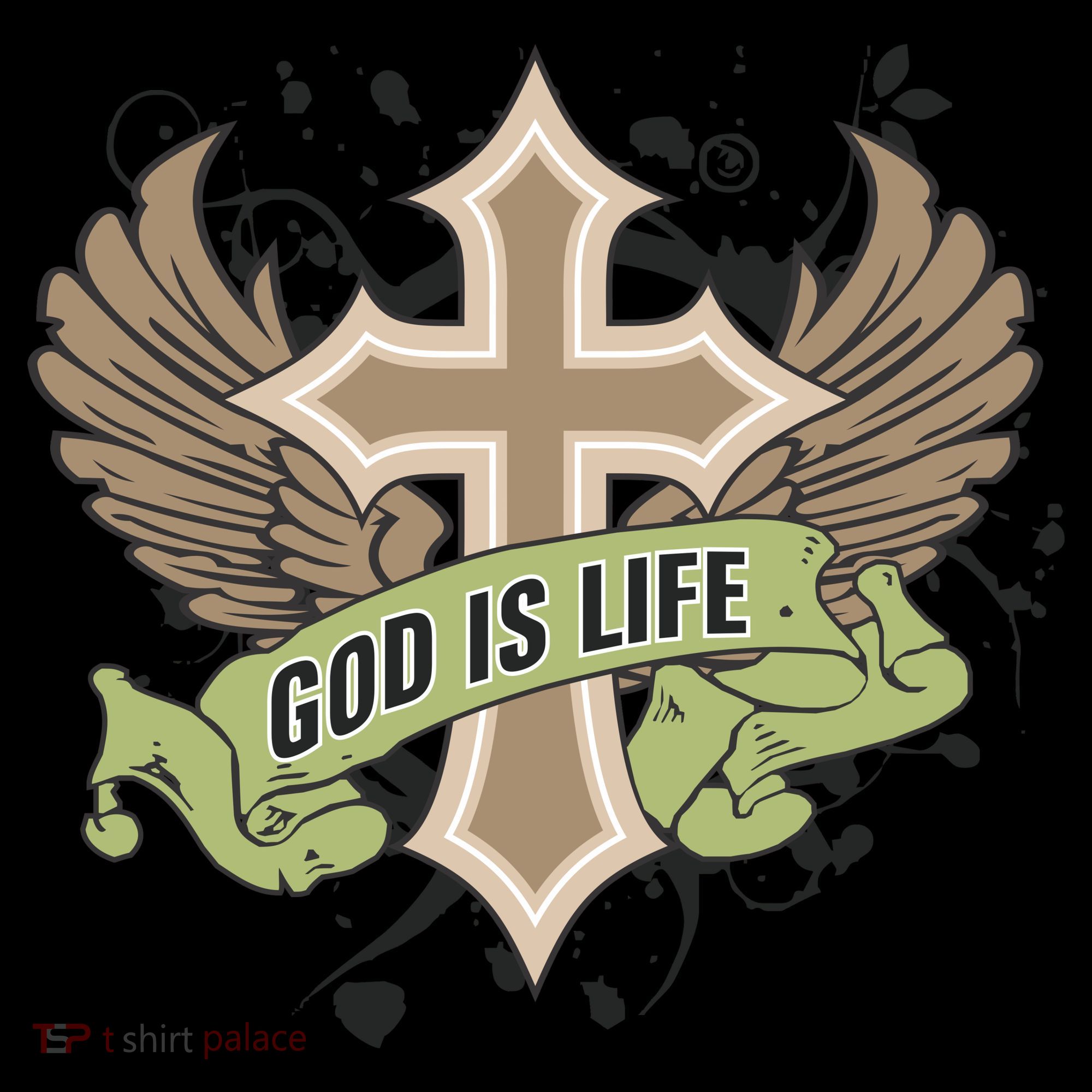 God is Life Ornament