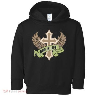 God is Life Toddler Hoodie