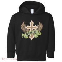 God is Life Toddler Hoodie thumb 0