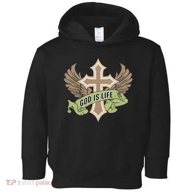 God is Life Toddler Hoodie