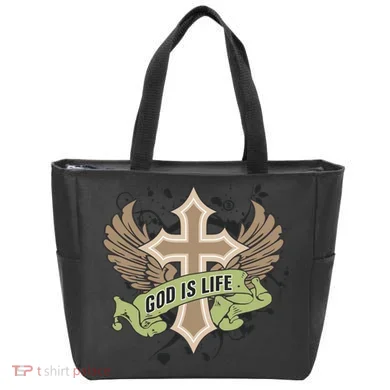 God is Life Tote Bag