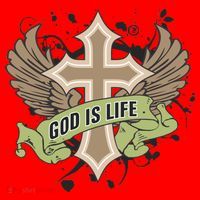 God is Life Santa Hat thumb 1
