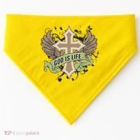 God is Life USA-Made Doggie Bandana thumb 0